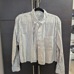 The Silky Cotton Way-Short Shirt M / Deep Blue